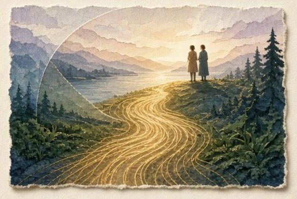 A path leading toward qualified human help while the app remains behind its boundary